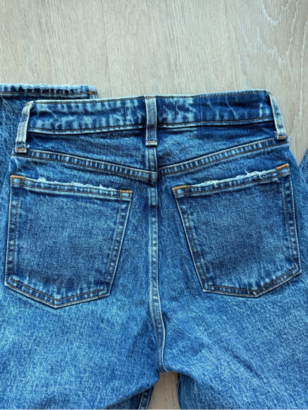 Abercrombie blue skinny high rise jeans - Picture 4 of 6